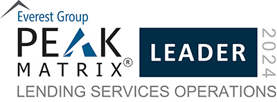 Everest Group PEAK Matrix for Lending Services Operations 2024 badge