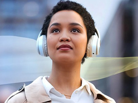 Electrician working on a panel